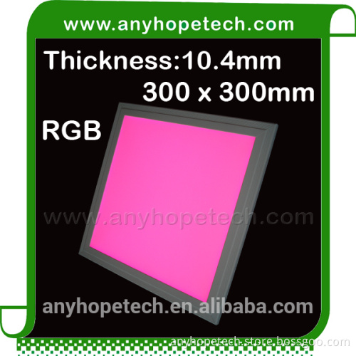 China manufacturer supply 300X300 13W led panel rgb